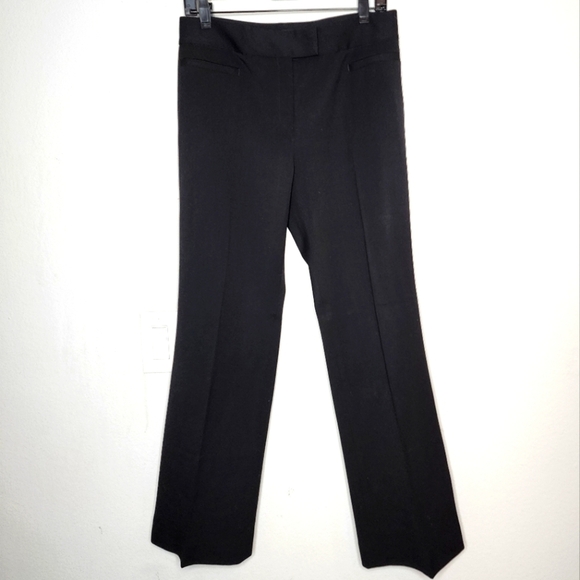 Lafayette 148 Wool Black Trouser Pants Size 6 - Picture 2 of 16